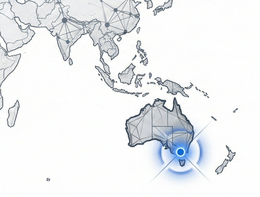 Worldwide locations map